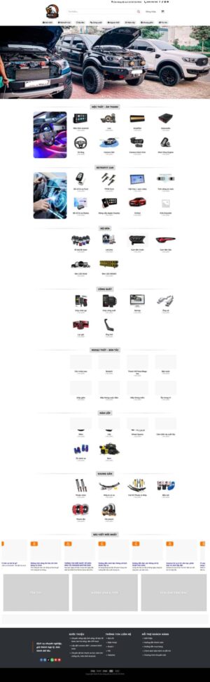 Theme wordpress đồ chơi xe hơi