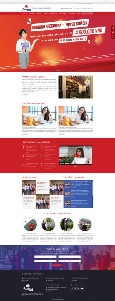 Theme WordPress học tiếng anh