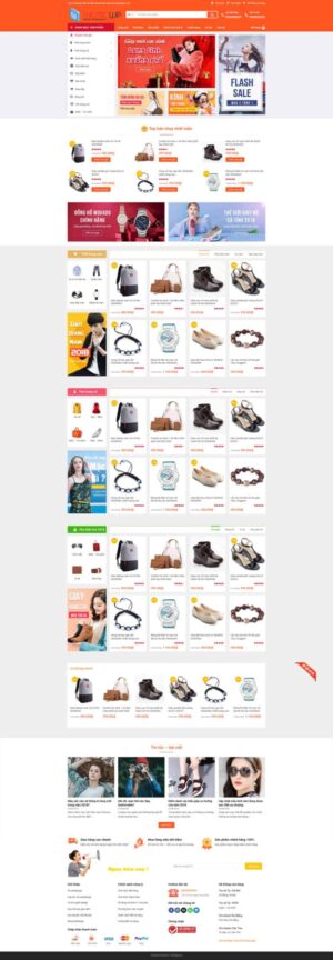 Theme wordpress shop thời trang 2 bản fix 5/3/2025