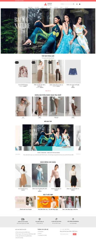 Theme wordpress shop thời trang fix 9/3/2025